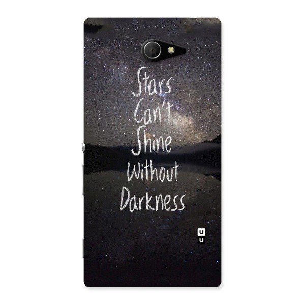 Stars Shine Back Case for Sony Xperia M2