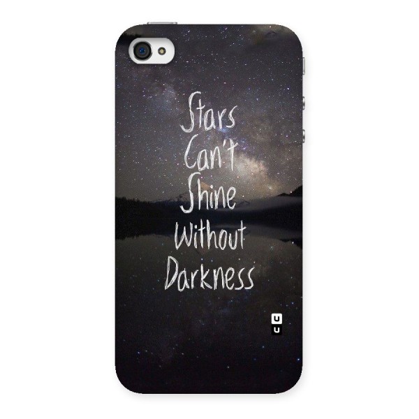 Stars Shine Back Case for iPhone 4 4s