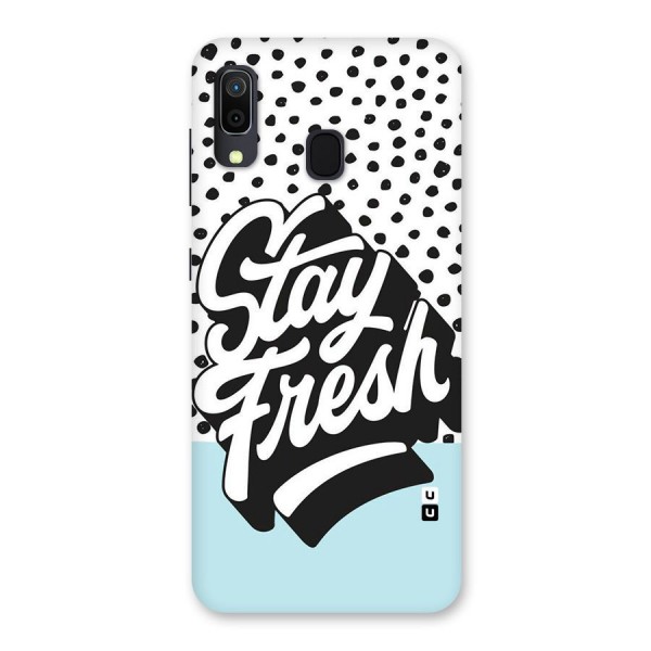 Stay Fresh Back Case for Galaxy A20