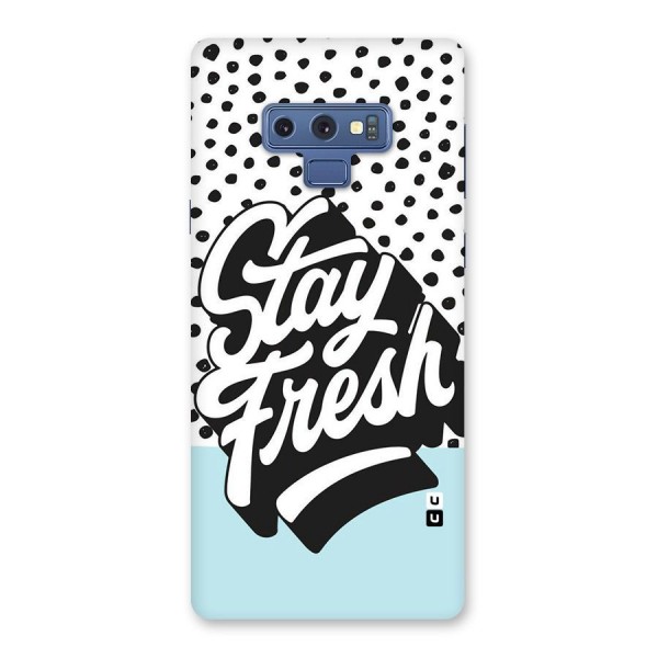 Stay Fresh Back Case for Galaxy Note 9