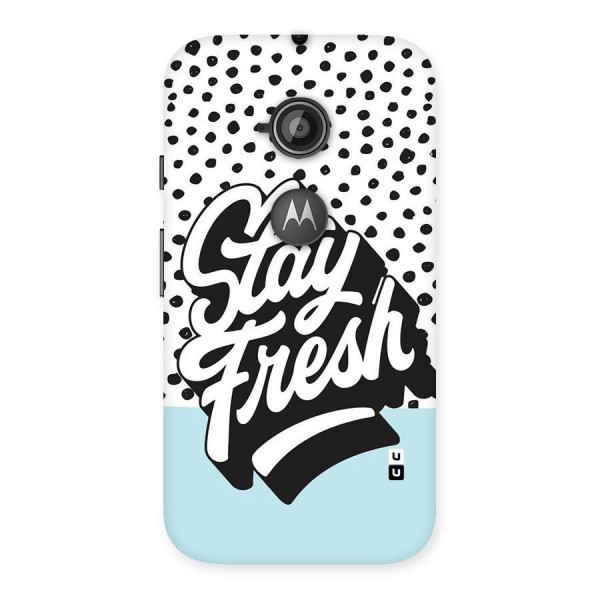 Stay Fresh Back Case for Moto E 2nd Gen