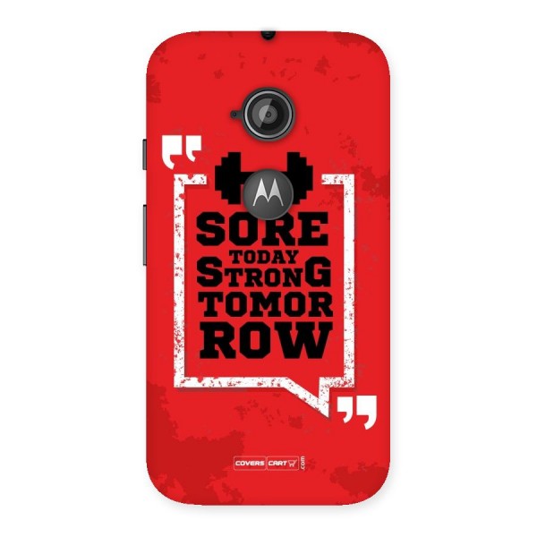 Stay Strong Back Case for Moto E 2nd Gen