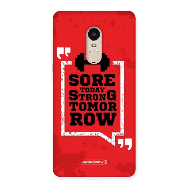 Stay Strong Back Case for Xiaomi Redmi Note 4