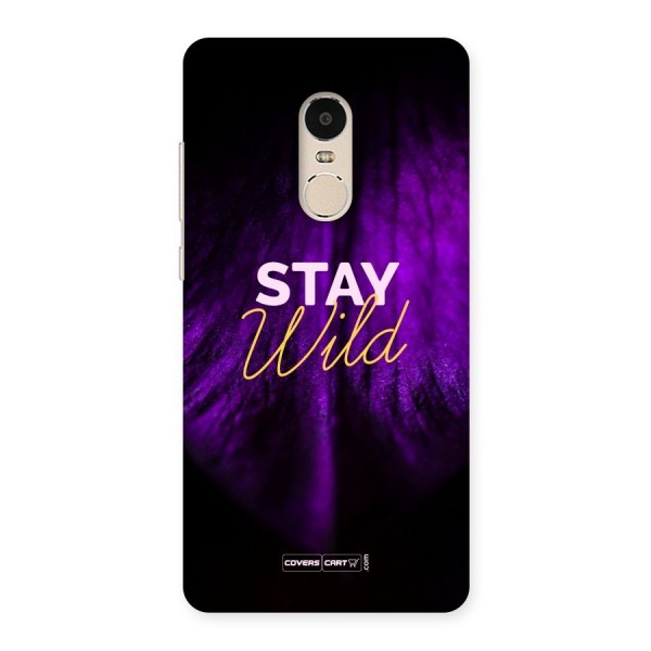 Stay Wild Back Case for Xiaomi Redmi Note 4