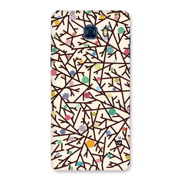 Stem Pattern Back Case for Galaxy C7 Pro