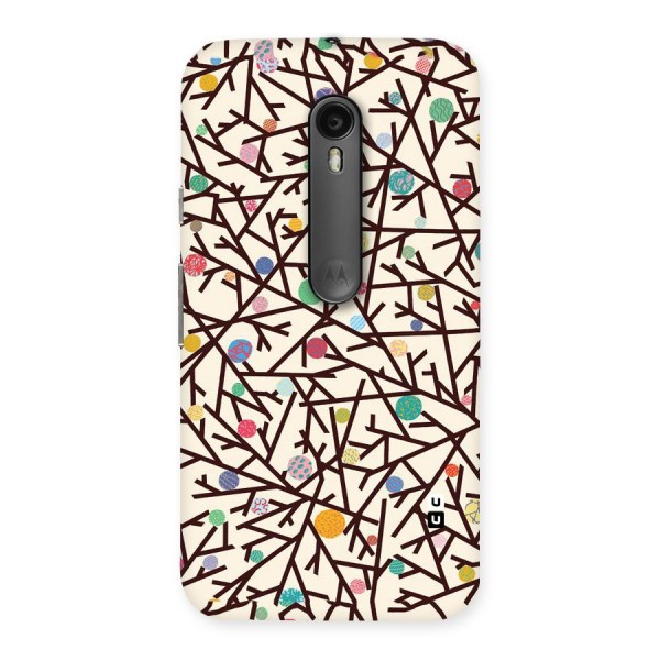 Stem Pattern Back Case for Moto G3