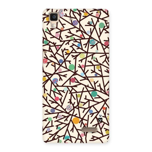 Stem Pattern Back Case for Oppo R7