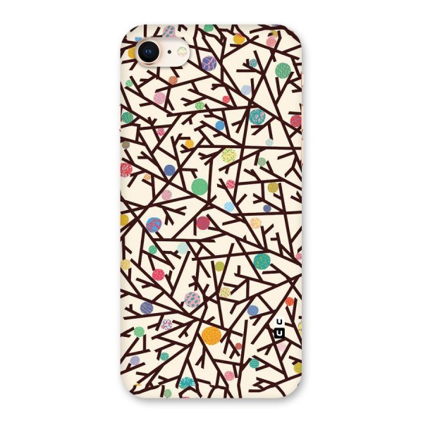 Stem Pattern Back Case for iPhone 8