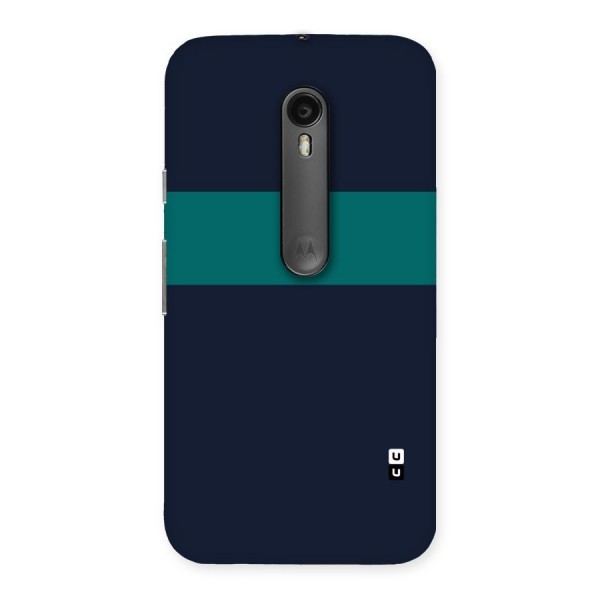 Stripe Block Back Case for Moto G3