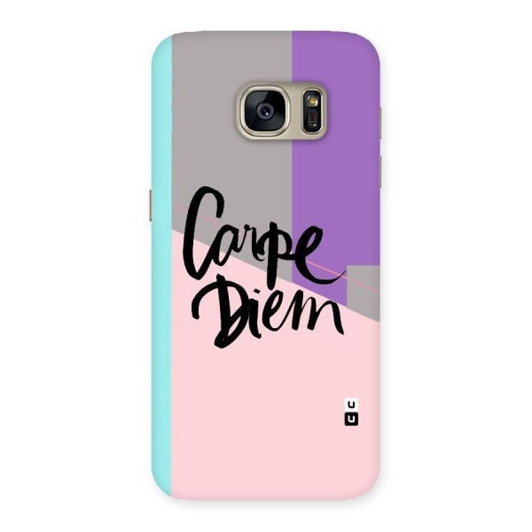 Stripes Black Diem Back Case for Galaxy S7