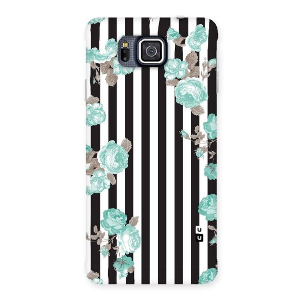 Stripes Bloom Back Case for Galaxy Alpha