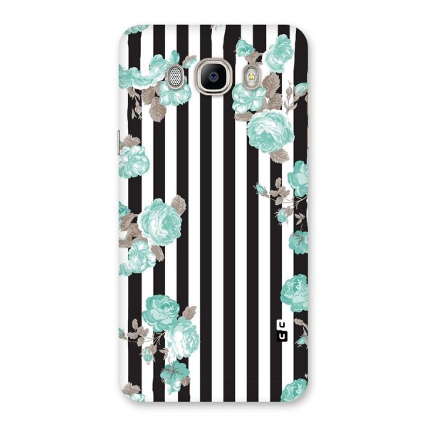 Stripes Bloom Back Case for Galaxy On8