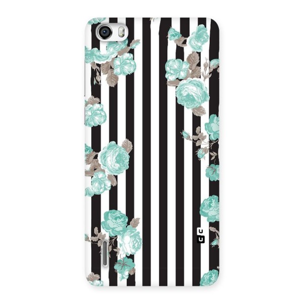 Stripes Bloom Back Case for Honor 6