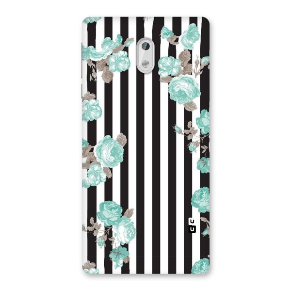 Stripes Bloom Back Case for Nokia 3