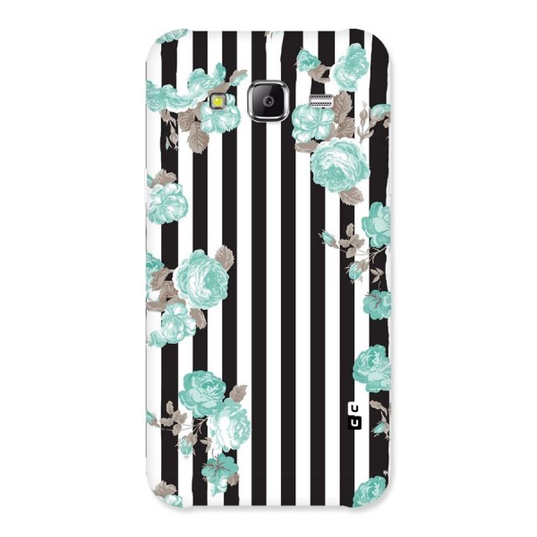 Stripes Bloom Back Case for Samsung Galaxy J5