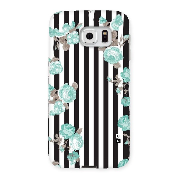 Stripes Bloom Back Case for Samsung Galaxy S6