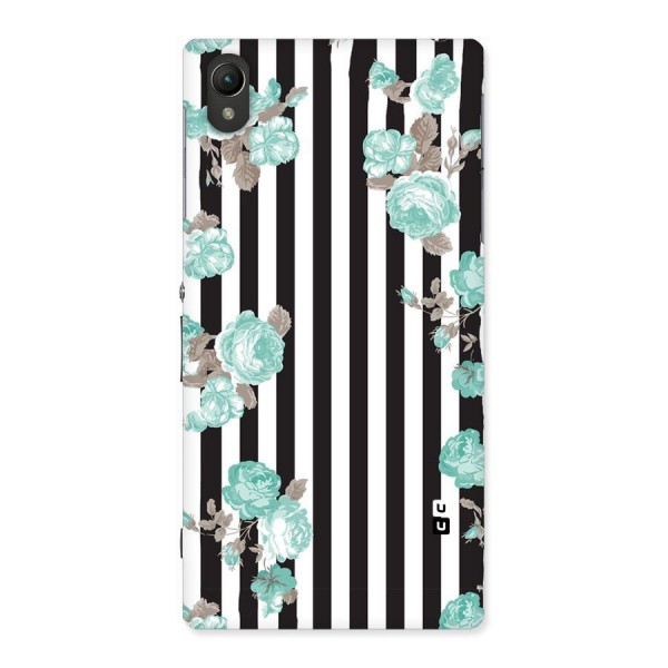 Stripes Bloom Back Case for Sony Xperia Z1