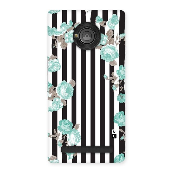 Stripes Bloom Back Case for Yu Yuphoria