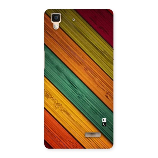 Stripes Classic Design Back Case for Oppo R7