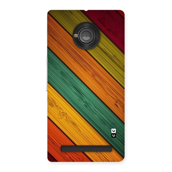 Stripes Classic Design Back Case for Yu Yuphoria