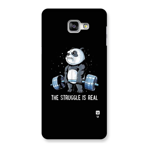 Struggle is Real Panda Back Case for Galaxy A9