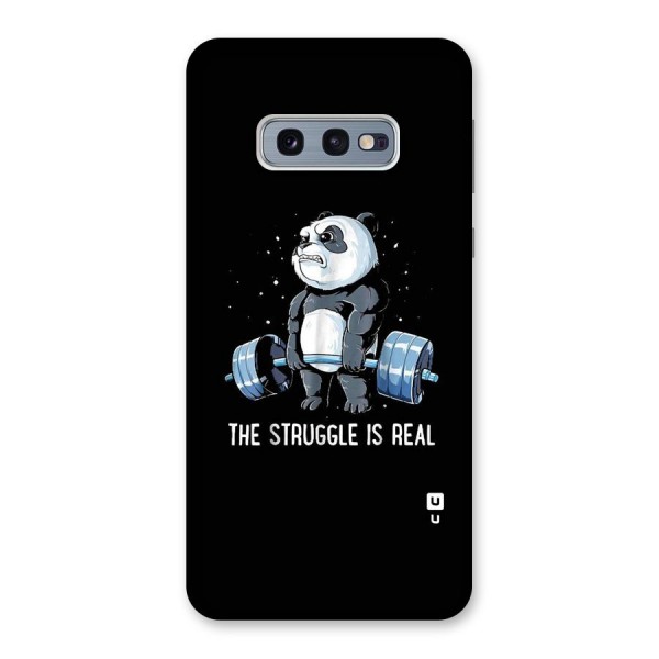 Struggle is Real Panda Back Case for Galaxy S10e