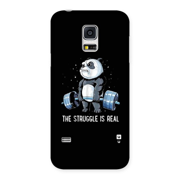 Struggle is Real Panda Back Case for Galaxy S5 Mini