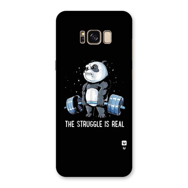 Struggle is Real Panda Back Case for Galaxy S8 Plus