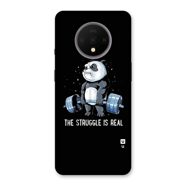 Struggle is Real Panda Back Case for OnePlus 7T