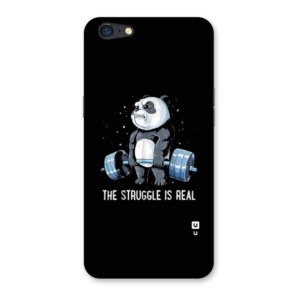 Struggle is Real Panda Back Case for Oppo A71