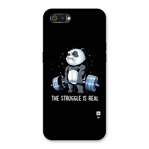 Struggle is Real Panda Back Case for Realme C2