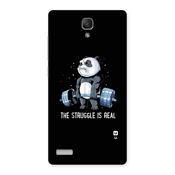 Struggle is Real Panda Back Case for Redmi Note