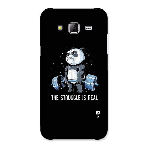 Struggle is Real Panda Back Case for Samsung Galaxy J5