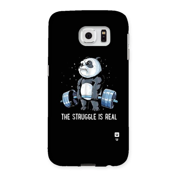 Struggle is Real Panda Back Case for Samsung Galaxy S6