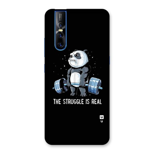 Struggle is Real Panda Back Case for Vivo V15 Pro