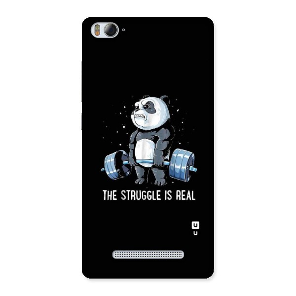 Struggle is Real Panda Back Case for Xiaomi Mi4i