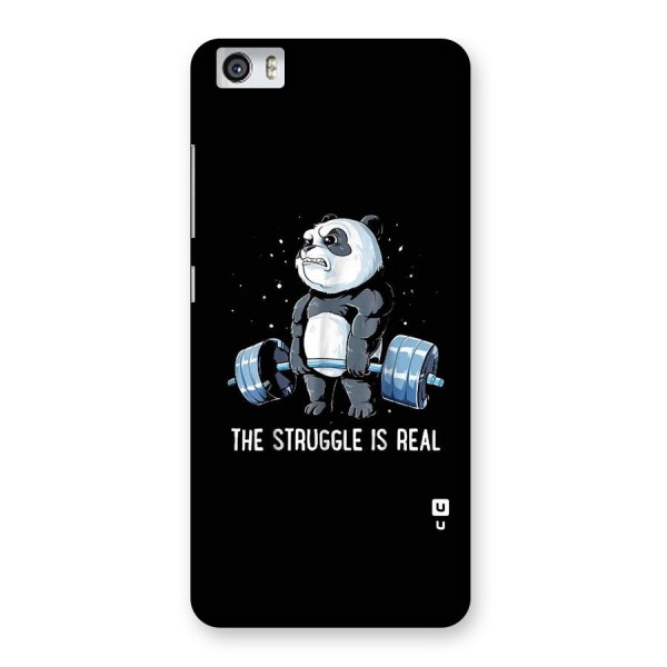 Struggle is Real Panda Back Case for Xiaomi Redmi Mi5