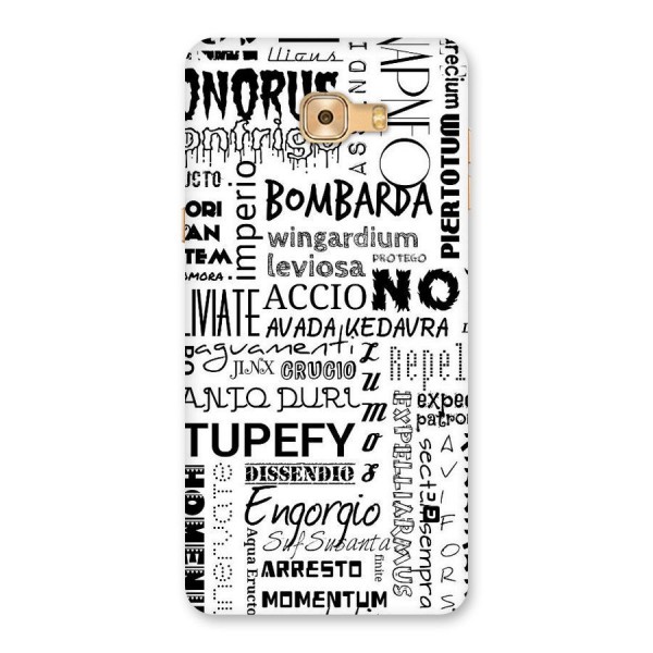 Stupefy Back Case for Galaxy C9 Pro