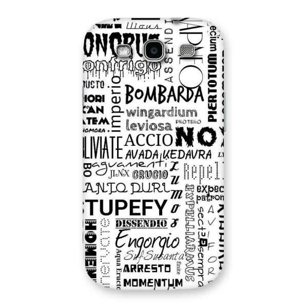 Stupefy Back Case for Galaxy S3 Neo