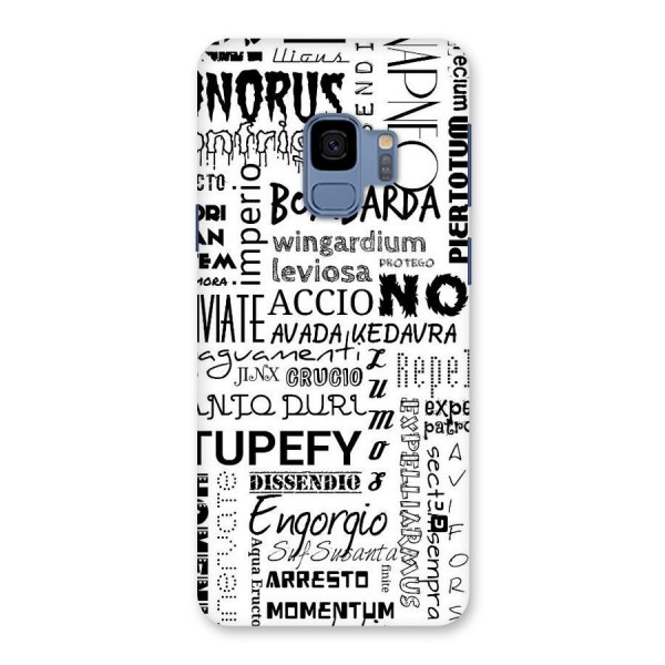 Stupefy Back Case for Galaxy S9