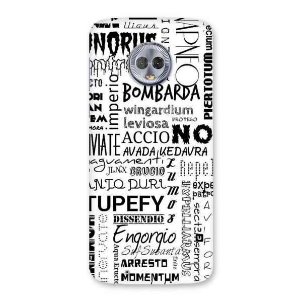 Stupefy Back Case for Moto G6