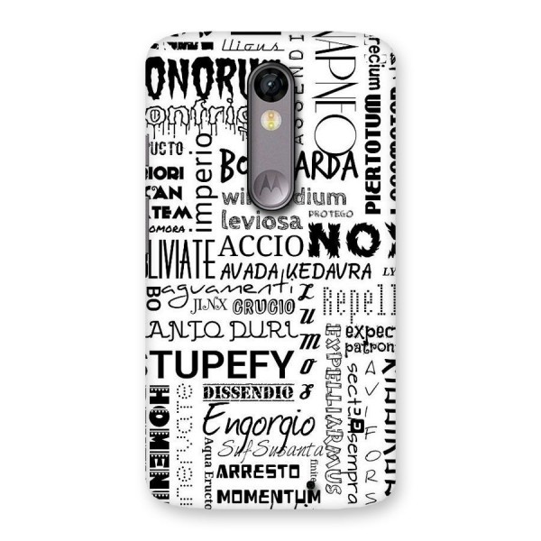 Stupefy Back Case for Moto X Force