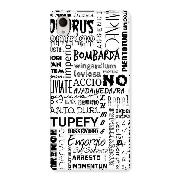 Stupefy Back Case for Xperia M4 Aqua