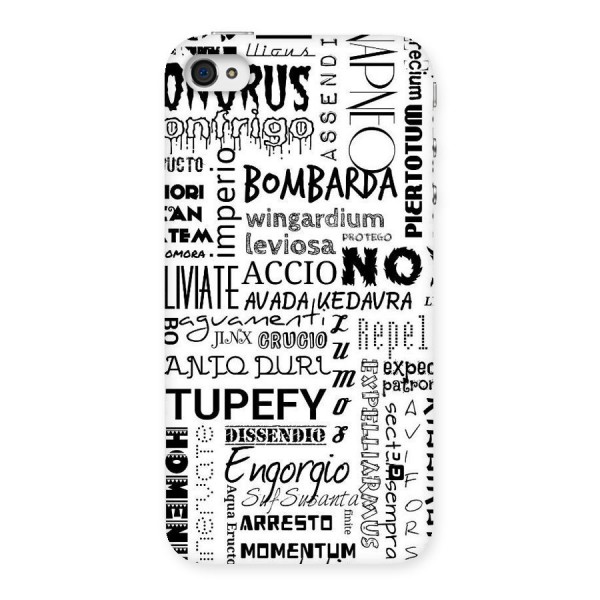 Stupefy Back Case for iPhone 4 4s