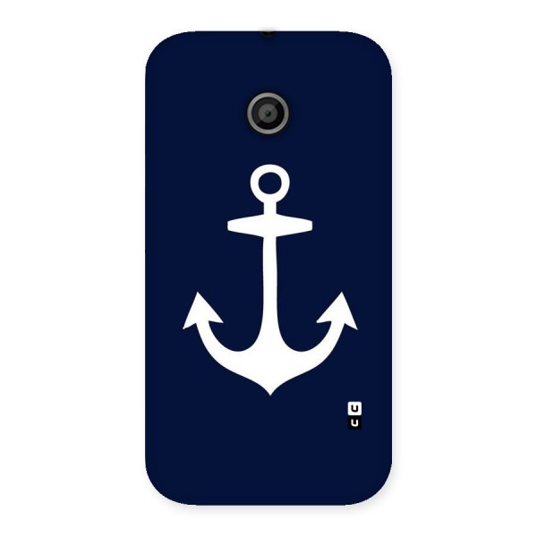 Stylish Anchor Design Back Case for Moto E