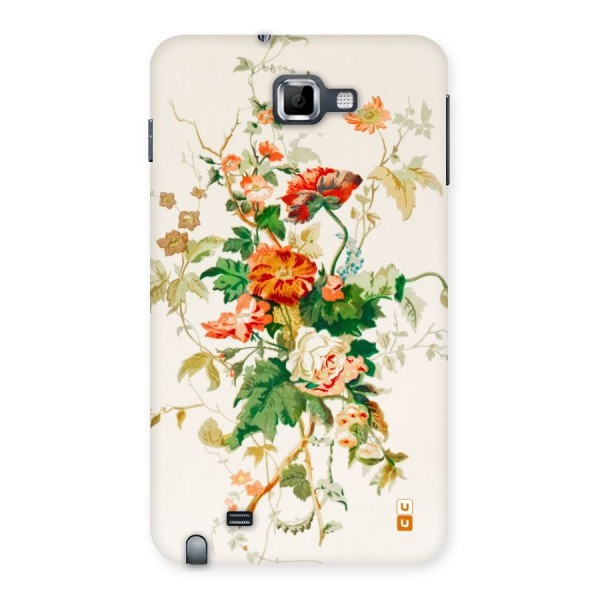 Summer Floral Back Case for Galaxy Note