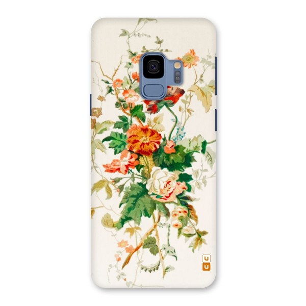 Summer Floral Back Case for Galaxy S9