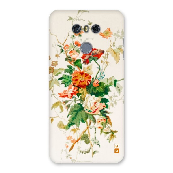 Summer Floral Back Case for LG G6