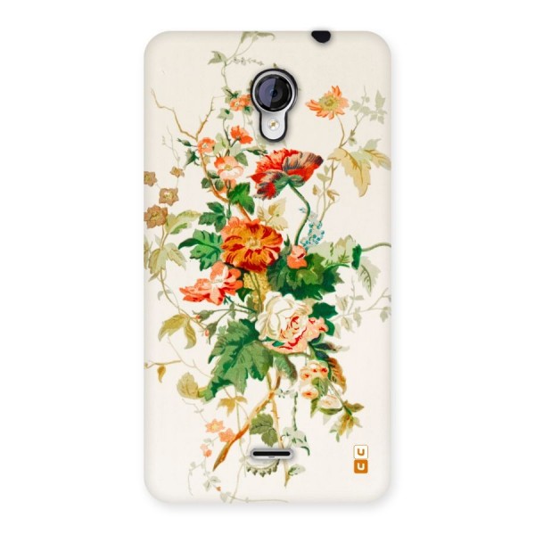 Summer Floral Back Case for Micromax Unite 2 A106