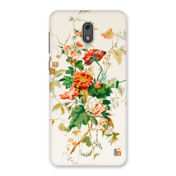 Summer Floral Back Case for Nokia 2